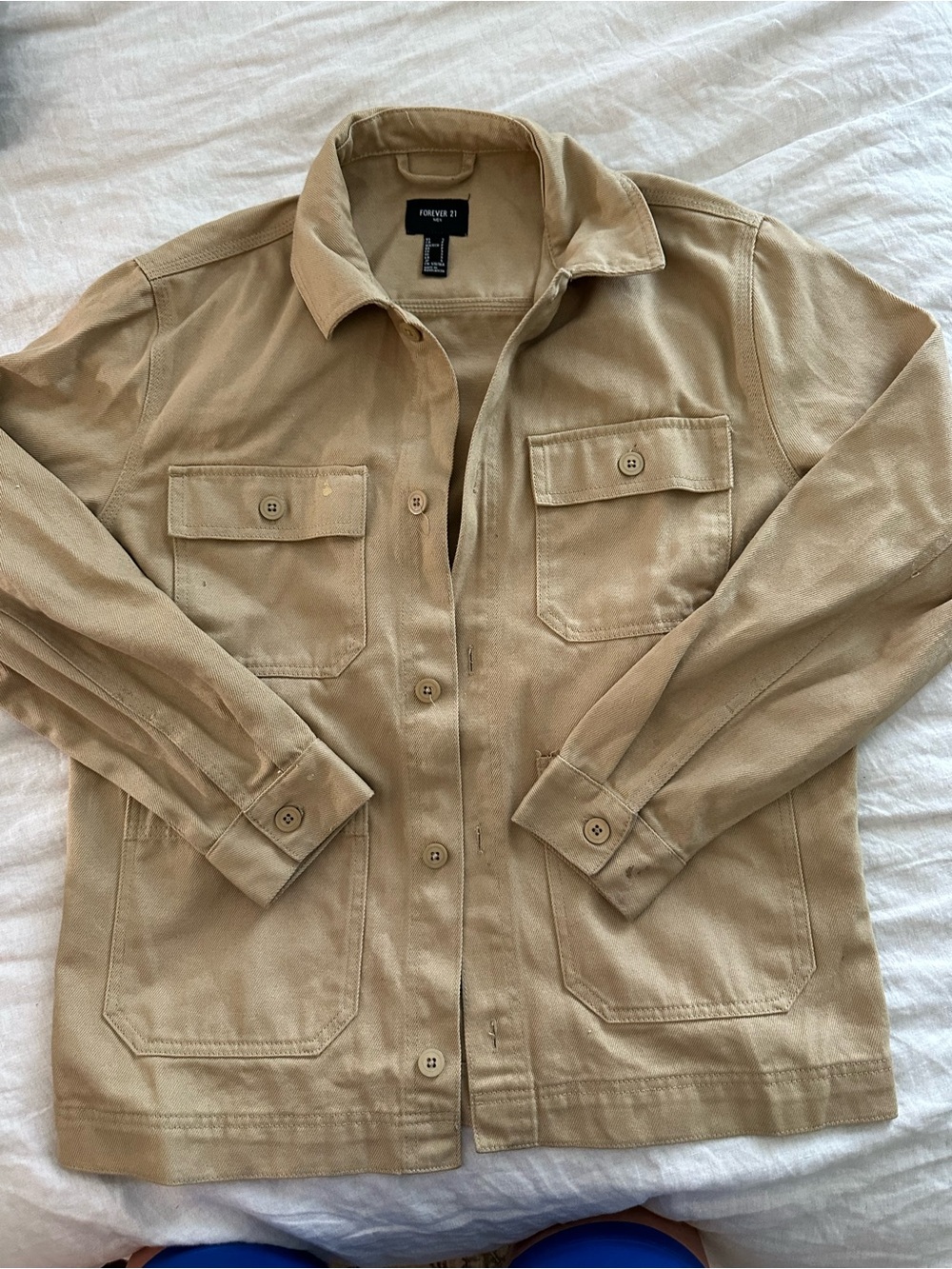 Forever 21 Men’s Tan Utility Jacket